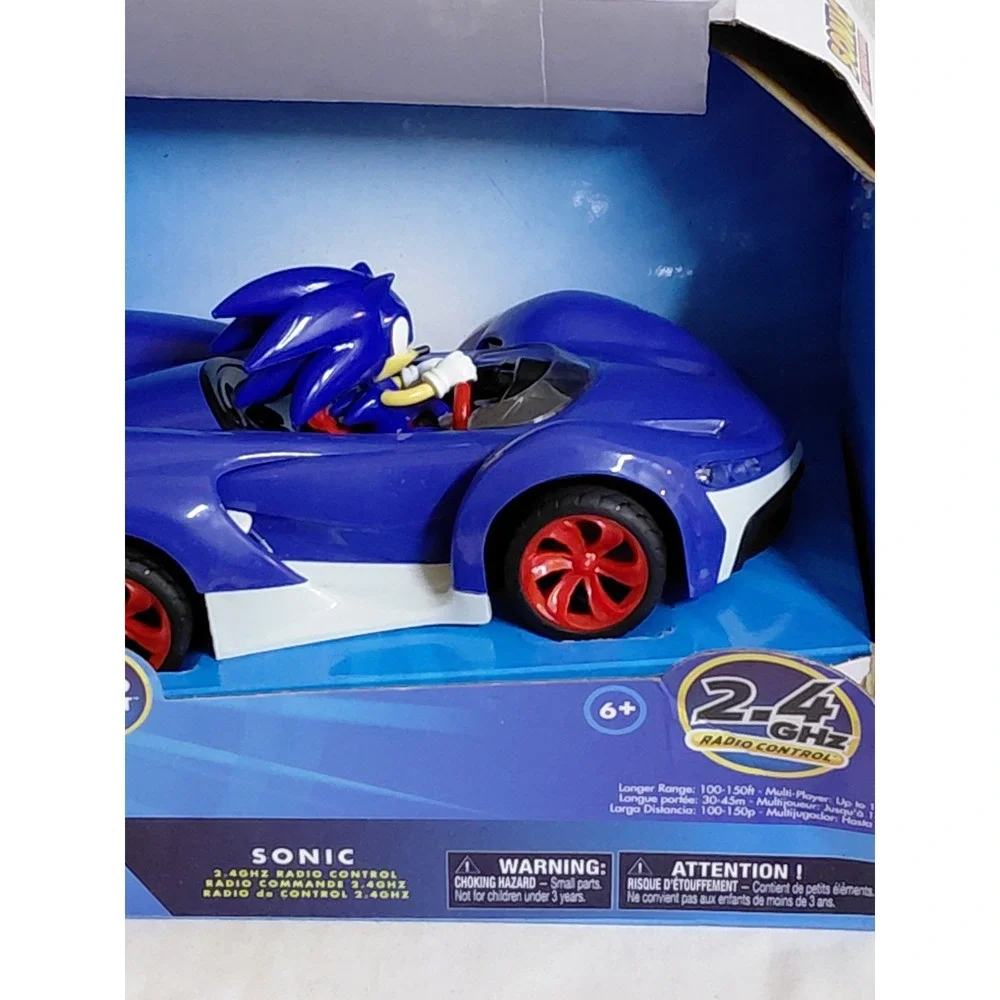 Sonic The Hedgehog 2.4GHz RC Radio Control Car Turbo Boost NKOK w/ Box